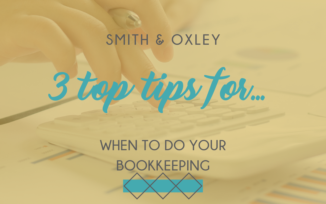 Three Top Tips on Bookkeeping Tasks